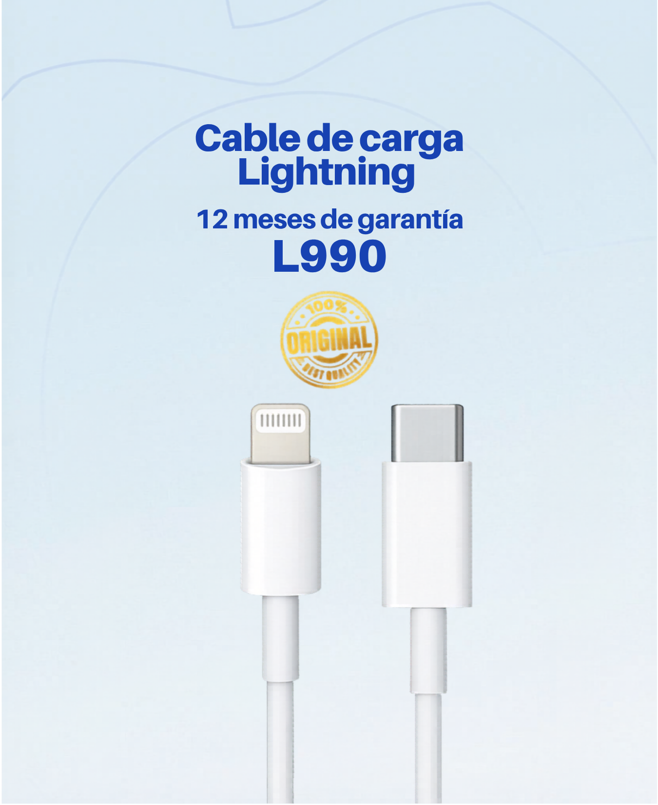 Cable Lightning — Apple Original