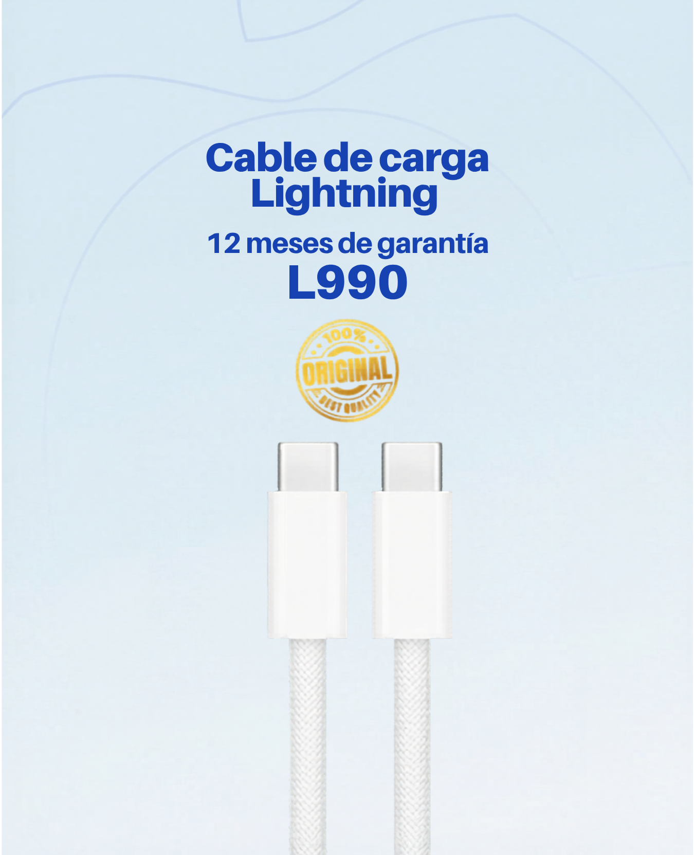 Cable USB-C — Apple Original